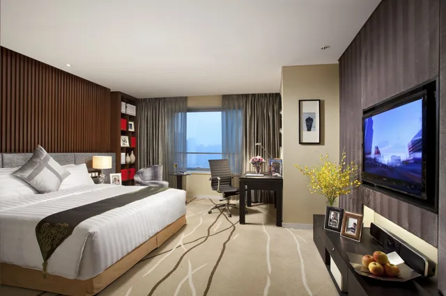 غرفة تنفيذية بسرير كينج بغرفة نوم واحدة، Ascott Huai Hai Road 1/6
