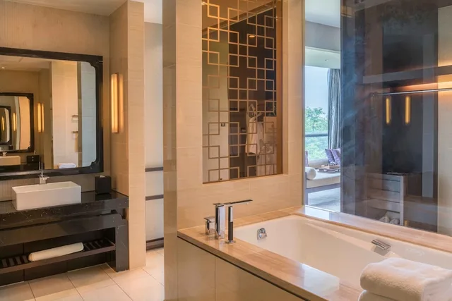 فيلا بسرير كينج بغرفة نوم واحدة، CITIC Pacific Zhujiajiao Jin Jiang Hotel 4/4