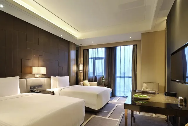 غرفة غراند بسريرين منفصلين، Wanda Realm Dongying 1/2