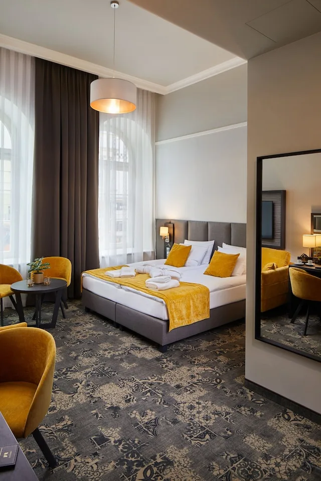 شقة كومفورت بسرير كوين مع أريكة بحوض استحمام، Hotel Estera 2/3