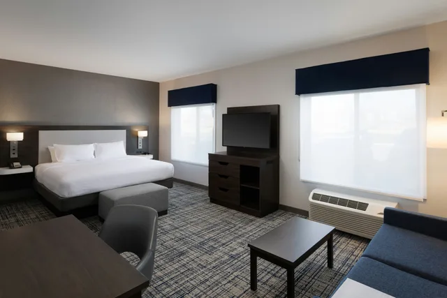 Studio, King Bed, Sofa, Hampton Inn Suites Manteca 3/10