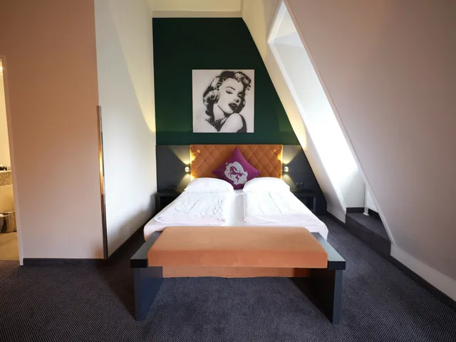 غرفة مفردة بسرير فردي، Hotel Villa Carlton - Adults Only 7/8
