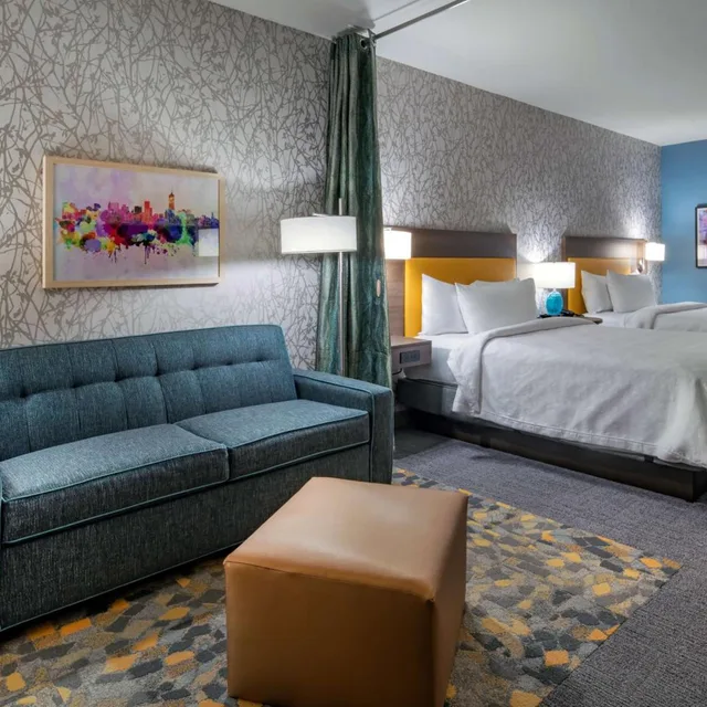 Studio, 2 Queen Beds, Sofa, Home2 Suites by Hilton Wayne 2/7