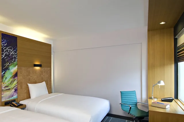 Aloft, 2 Queen Beds, City View، Aloft Bengaluru Whitefield 1/3