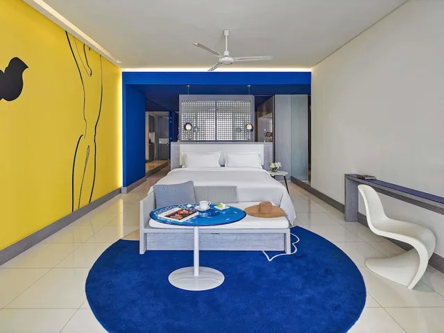 جناح جونيور بسرير كينج بإطلالة على البحر، SOFITEL TAMUDA BAY BEACH AND SPA 5/10