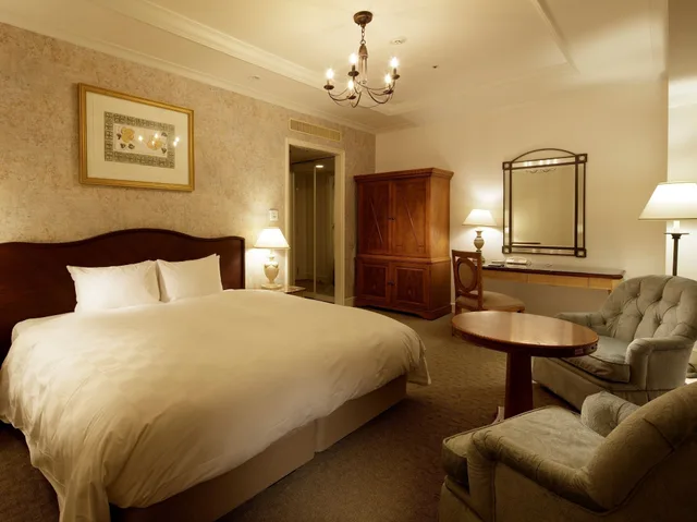 غرفة فاخرة بسرير كوين، Sendai Royal Park Hotel 4/6