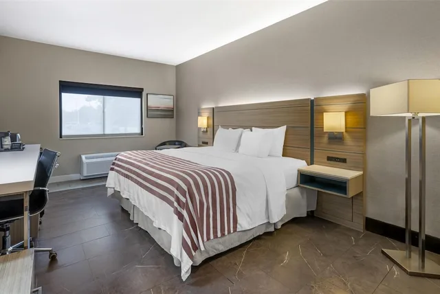 غرفة قياسية بسرير كينج يُسمح فيها بالحيوانات الأليفة لذوي الإعاقة، Best Western Independence Kansas City 6/10