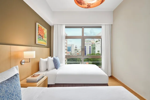 شقة تنفيذية بسرير كينج وسرير كوين وسريرين منفصلين بـ3 غرف نوم، Somerset Ho Chi Minh 17/20