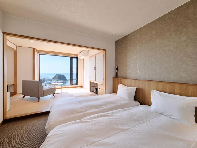 غرفة يابانية غربية، Shiretoko Yuhi No Ataruie Onsen Hostel 2/2