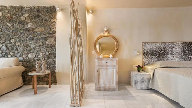 جناح تنفيذي بإطلالة على البحر بحوض جاكوزي، Armeni Luxury Villas 1/1