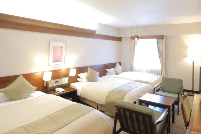 غرفة قياسية بثلاثة أسرّة، KURASHIKI KOKUSAI HOTEL 1/1