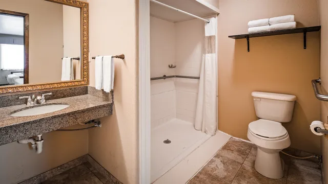 غرفة قياسية بسرير كينج للمدخنين لذوي الإعاقة، Best Western George West Executive Inn 6/7