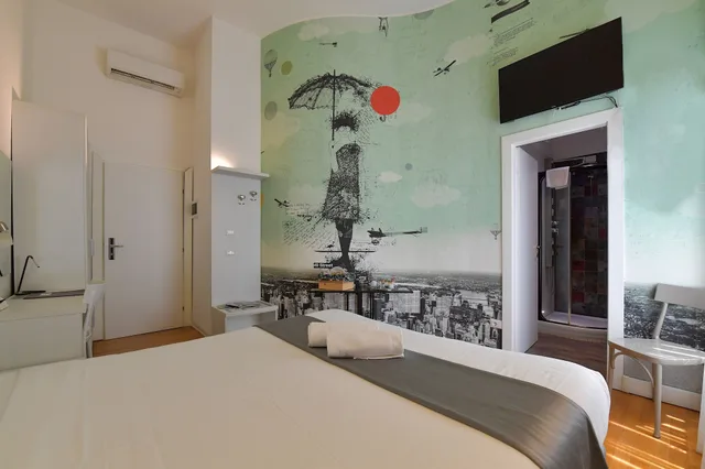 غرفة سوبيريور بسرير مزدوج أو سريرين منفصلين، Suites Farnese Design Hotel 10/10
