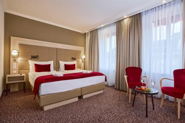 Top, Deluxe, Single Bed, with View، HOTEL ST GOTTHARD 3/10