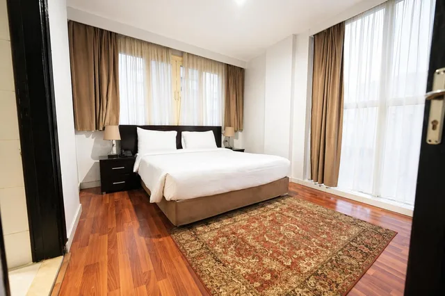 جناح جونيور بغرفة نوم واحدة بمطبخ صغير، Newcity Suites Apartments 4/10