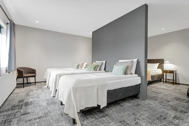غرفة عائلية بسريرين مزدوجين مع أريكة، Konvin Hotel by Reykjavik Keflavik Airport 7/10