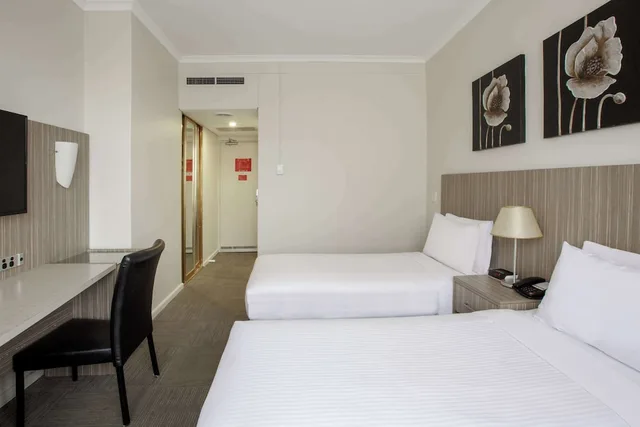غرفة ديلوكس بسريرين منفصلين، Metro Hotel Marlow Sydney Central 2/7