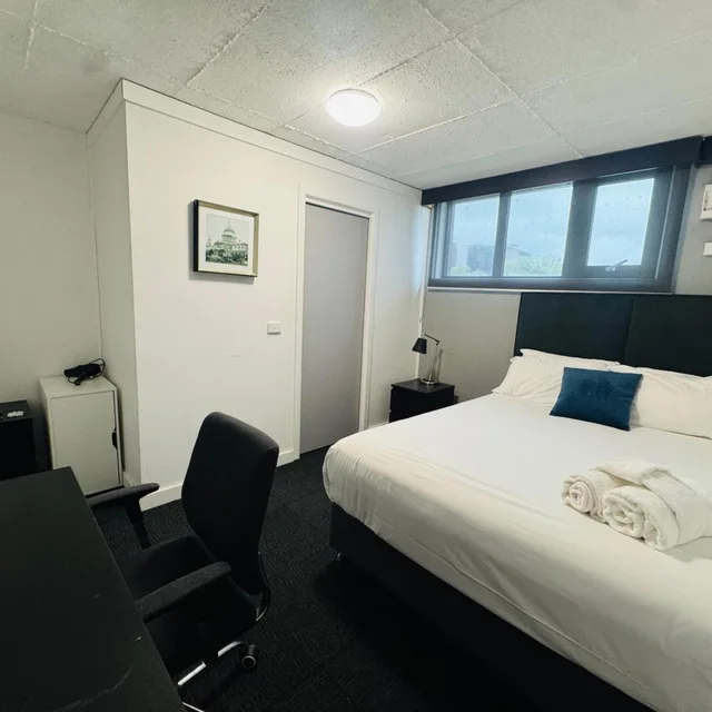 غرفة ديلوكس بسرير كينج وسرير كوين، Sora East Melbourne 2/3