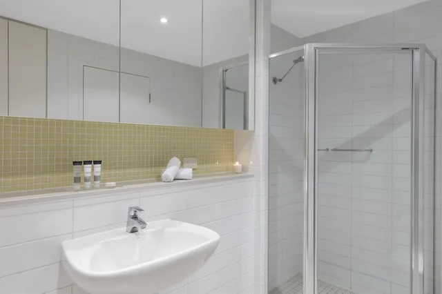 غرفة تنفيذية بسرير كوين بغرفة نوم واحدة، Oaks Glenelg Liberty Suites 3/4