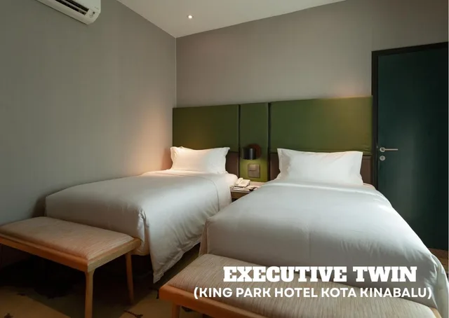 غرفة تنفيذية بسريرين منفصلين، King Park Hotel 4/9