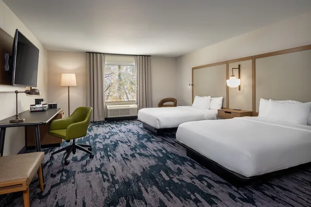 غرفة بسريرين كوين، Fairfield Inn & Suites by Marriott Louisville Shepherdsville 1/4