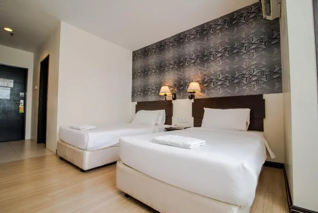 غرفة سوبيريور بسريرين منفصلين بشرفة، De Garden Hotel 1/2