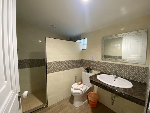 غرفة بسرير كينج بإطلالة على الحديقة، The Krabi Forest Homestay 7/10