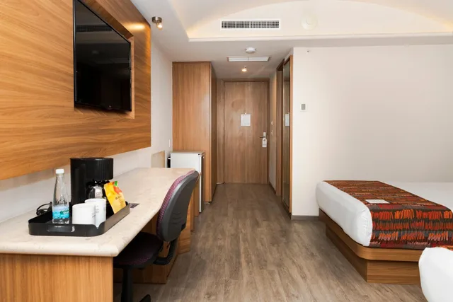 Room, Double Bed, No Window، Jf Grand Hotel Ex Barcelo Jf Puebla 10/10