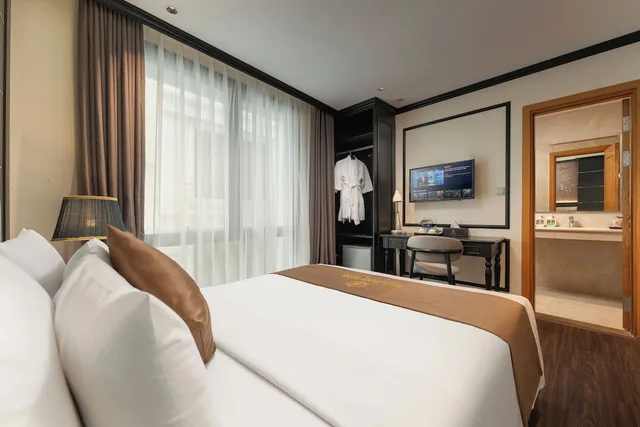غرفة قياسية بسرير مزدوج، Halo Hanoi Hotel (ex Dai Duong Hotel 3) 5/7
