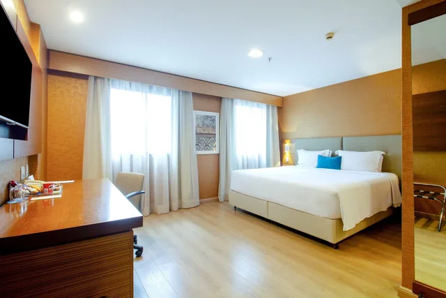 غرفة بزنس بسرير مزدوج، Wyndham Sao Paulo Ibirapuera Convention Plaza Hotel 6/10