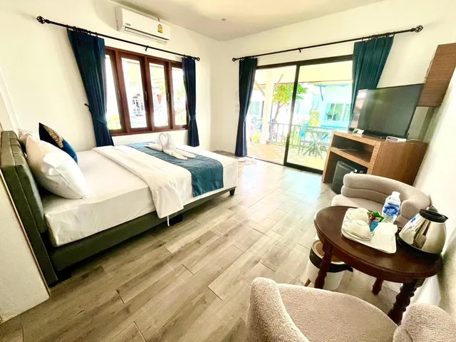 غرفة قياسية بسرير مزدوج، Sarocha Villa 2/3