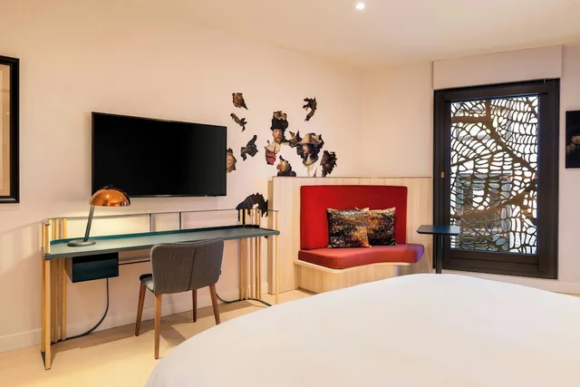 غرفة بسرير كينج بإطلالة، Renaissance Amsterdam Hotel 8/9