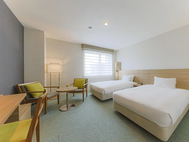 غرفة بسريرين منفصلين، JR KYUSHU HOTEL KAGOSHIMA 2/6
