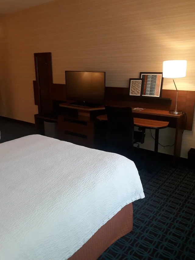 غرفة بسريرين كوين لذوي الإعاقة، Fairfield Inn Suites Plattsburgh 1/1