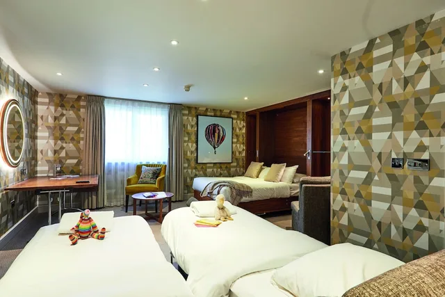 جناح عائلي بغرفة نوم واحدة، Aztec Hotel And Spa 2/4