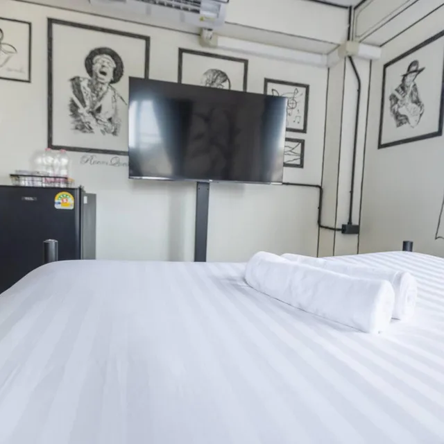 غرفة قياسية مزدوجة، RoomQuest Chiang Mai Tha Phae 10/10