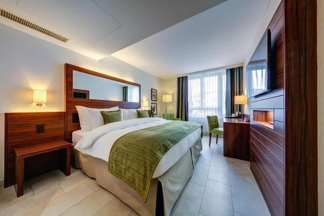 غرفة كومفورت بسرير مزدوج أو سريرين منفصلين بإطلالة على المدينة، Hotel Beaulac 2/6