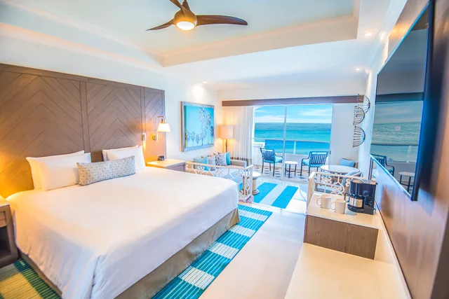Junior Suite, Double Bed, Ocean Front، Sunscape Cancun - All-Inclusive Resort 1/3