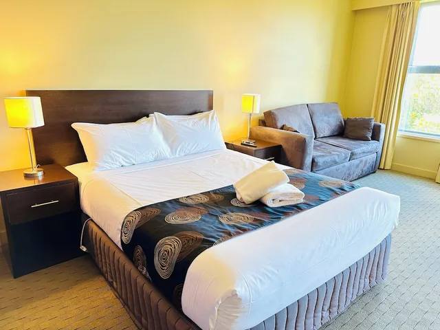 غرفة ديلوكس بسرير مزدوج، Comfort Inn Suites City Views 1/1
