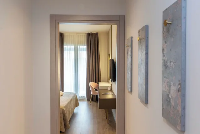 غرفة بسرير مزدوج أو سريرين منفصلين، Savoia Thermae Spa 5/10