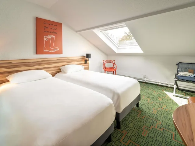 غرفة قياسية بسريرين منفصلين، Hotel Mercure Lisieux Normandie 2/10