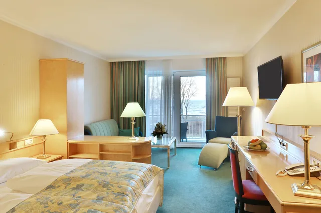 غرفة كومفورت بسرير مزدوج، Hotel Kaiserhof Heringsdorf 1/4
