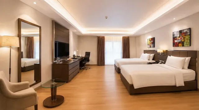 Superior King Double (One king bed for sharing two people)، Golden Tulip the Grandmark Dhaka 9/10