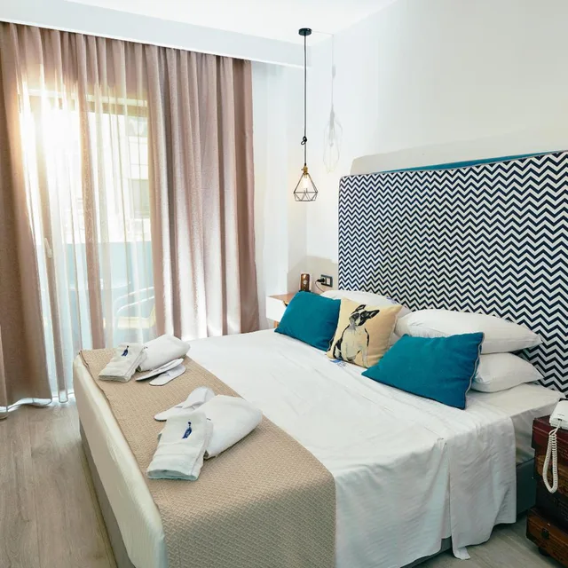 غرفة ديلوكس بسرير مزدوج، Blue Bottle Hotel 9/10