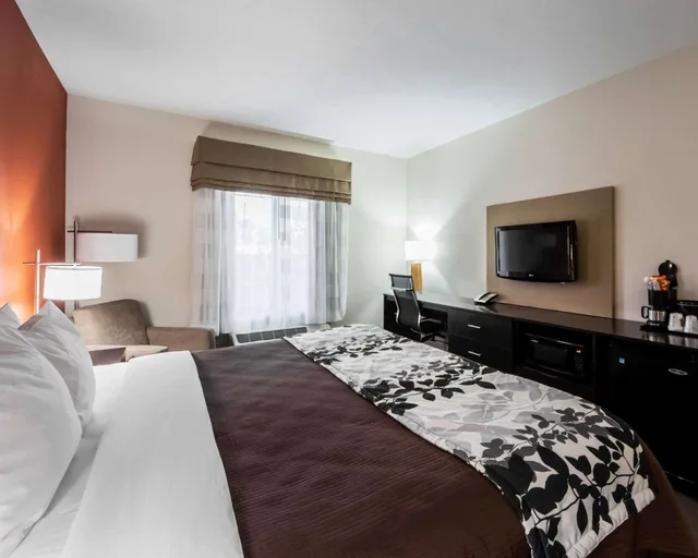 غرفة بسرير كينج لذوي الإعاقة، Sleep Inn & Suites Elk City Route 66 1/3