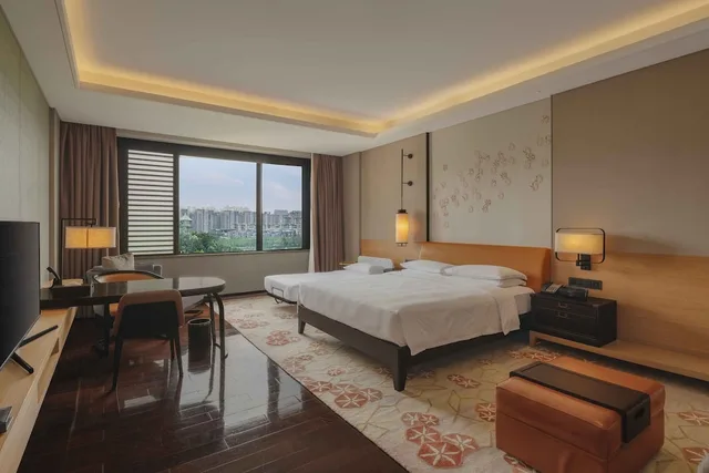 غرفة ديلوكس عائلية بسرير كينج وسرير فردي، Hyatt Regency Xi An 1/4