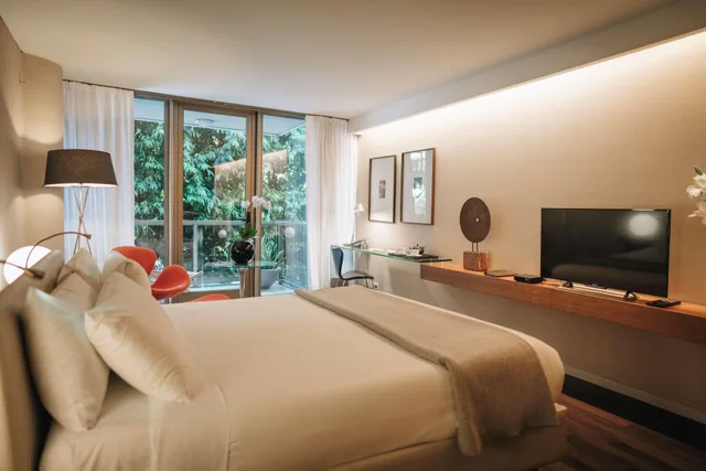 Room, Queen Bed, Garden View, Jetted Tub, Balcony, Hotel Madero, WorldHotels Elite 1/2