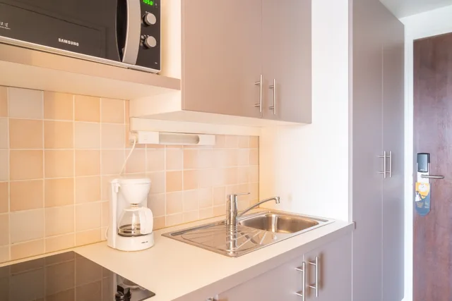 غرفة قياسية بسرير كوين بمطبخ صغير، Arcantis Parc Rive Gauche 6/7
