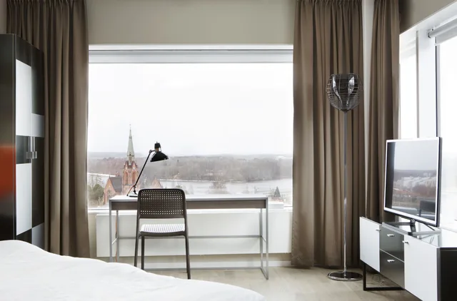 غرفة ديلوكس بسريرين منفصلين مع أريكة، Comfort Hotel Winn 3/3