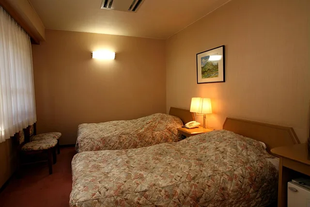 غرفة اقتصادية بسريرين منفصلين، Shibu Hotel 1/1